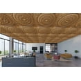 thumbnail image 3 of Dundee Deco's Victorian Antique Gold Transitional Glue Up/Drop In Ceiling Panels, 2 ft. X 2 ft. (4 sq ft.) each, Pack of 50, 3 of 5