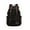 Black, variant on Vintage Casual Canvas and Leather Rucksack Backpack, 1Green