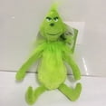 thumbnail image 4 of Cathery New Hot Rare Christmas Grinch Plush Doll Soft Toy Stuffed Teddy Kid Xmas Gift, 4 of 4