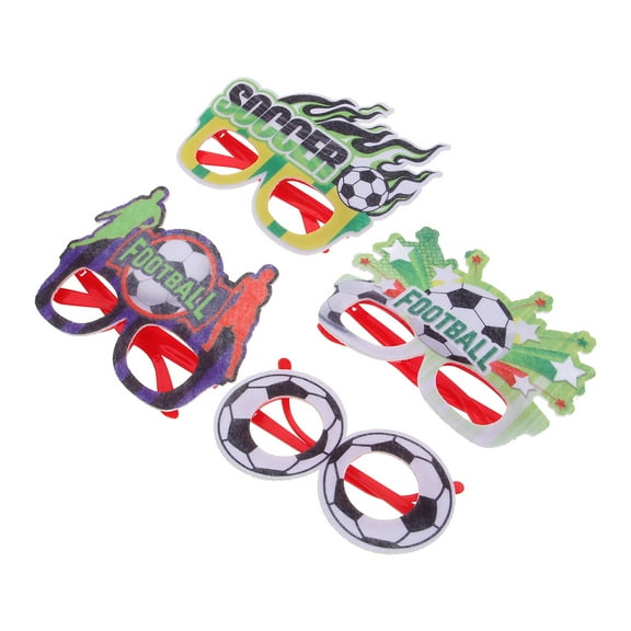 unbranded 4 Pcs Glasses Soccer Sunglasses Party Favors Child