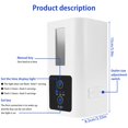 thumbnail image 4 of AMERTEER Automatic Fish Feeder Intelligent Timing Aquarium Food Dispenser Reusable Aquarium Tank Timer Auto Feeder Large Capacity 400ml Electric Fish Food Dispenser for Fish Tank Aquarium, 4 of 11