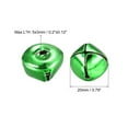 thumbnail image 2 of 20mm Jingle Bells Craft Bells Carbon Steel Electroplating Green 48 Pack, 2 of 5