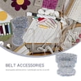 thumbnail image 3 of Miangastore 3 Rolls Trimming Ribbon Wedding Diamond Sparkle Rhinestone DIY Diamond Mesh, 3 of 8