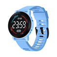thumbnail image 2 of Resicozy Mens Digital Watch Round Watches Ultra-Thin Wrist Watch For Men Running Sports Light Blue, 2 of 4