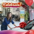 thumbnail image 5 of Zoe Deco 18 inch Giant Glitter Red Car Gift Bow (US Company), 5 of 7