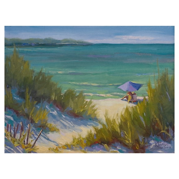 Masterpiece Art Gallery The Right Ocean Path by Kathleen Denis Canvas Art Print 30" x 40"