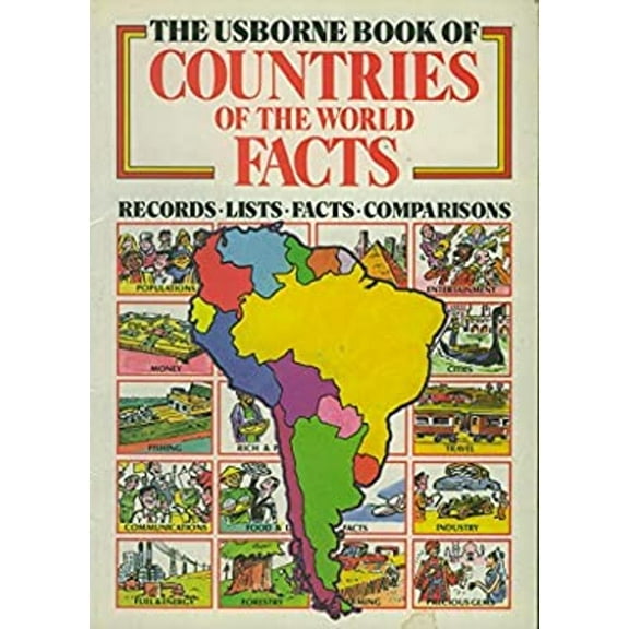 Pre-Owned The Usborne Book of Countries of the World Facts (Paperback) 0860209776 9780860209775