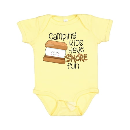 

Inktastic Camping Kids Have More Fun Gift Baby Boy or Baby Girl Bodysuit