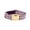 Purple Pink, variant on JOLLGII Personalized Plaid Dog Collar With Custom Name and Phone Number, Adjustable Nylon Collar For Small Medium Large Dogs, Engraved Buckle Plate, Soft Woven Patterned Fabric(XS,Light Green)