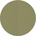 thumbnail image 1 of Ahgly Company Machine Washable Indoor Square Transitional Light Brown Area Rugs, 3' Square, 1 of 7