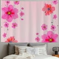 thumbnail image 2 of WYYP Blooming carnations pattern wall decoration tapestry : Suitable for wall hanging, dormitory decoration 50x40inch, 2 of 6