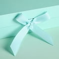 thumbnail image 4 of Caja de regalo con tapa para regalos 26 * 19 * 8 cm con cinta y cierre magnético (paquete de 1) (azul petirrojo) Lazo sólido, 4 of 5