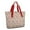 Beige Christmas Character, variant on Tote Bag for Women - Beige Christmas Character Pattern Shoulder Bag - Large Utility Work Duffle Bag with Zipper Handbag for Travel, Work, Sprots
