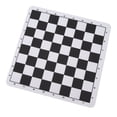 thumbnail image 2 of PU Leather Chess Board 24x23.6cm Tear Resistance Washable Portable International Chess Mouse Pad, 2 of 6