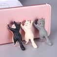 thumbnail image 5 of Soporte Con Ventosa Para Teléfono Inteligente De Gato, 6 Uds., Soporte Para Teléfono Móvil Adorable Con Animales Bonitos De Pvc, Soporte Creativo Para Teléfono Y Tableta Eigraketly EL015809-00, 5 of 5