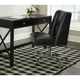 thumbnail image 6 of Linon Salonika Houndstooth Reversible Woven Wool 5'x8' Rug in Gray, 6 of 7