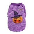 thumbnail image 2 of Clearance! EQWLJWE Small Dog Clothes Cute Soft Puppy Halloween Ghost Pumpkin Bat Shirts for Girl Dogs Shirt Chihuahua Yorkie Clothing, 2 of 9