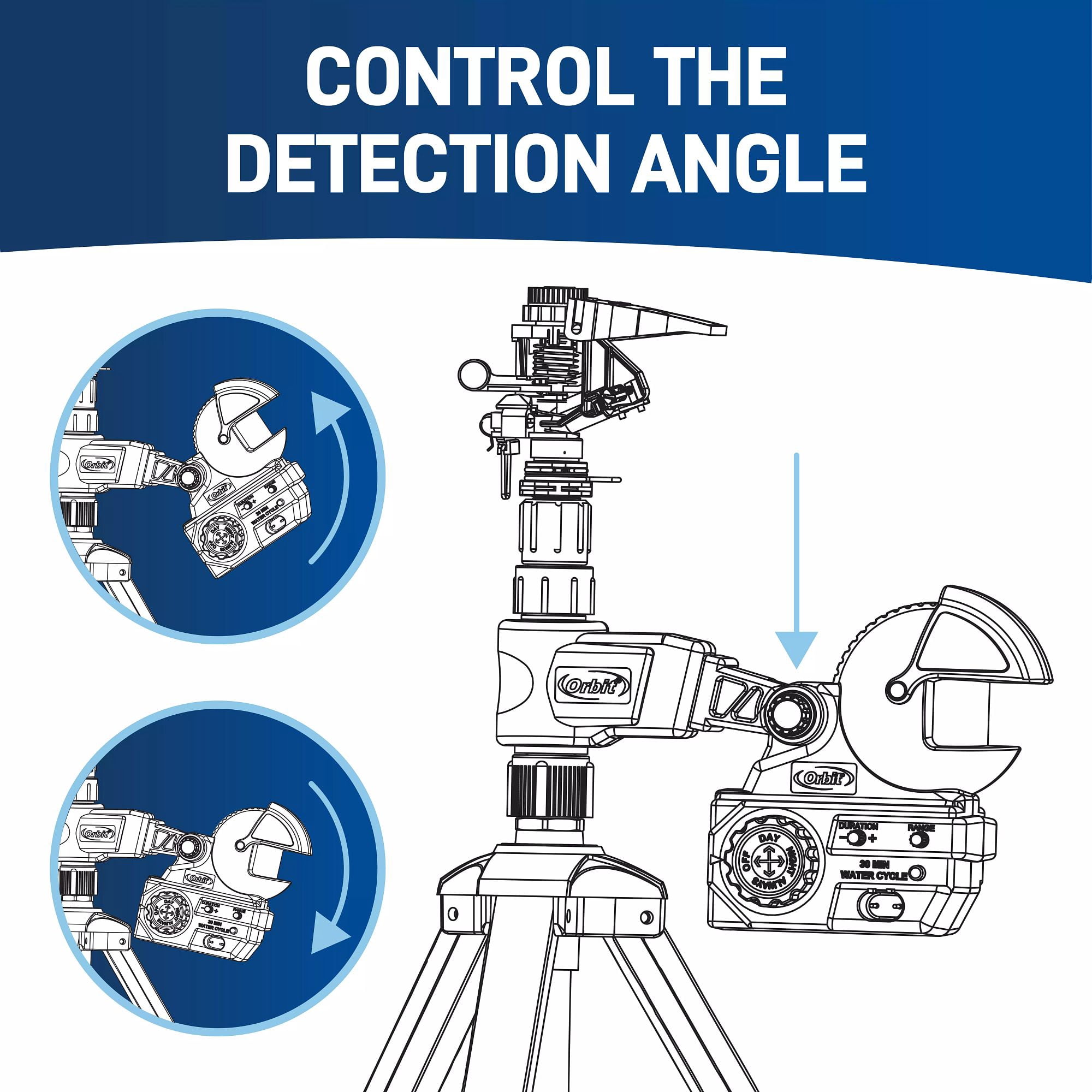 Orbit Garden Enforcer Impact Sprinkler on Tripod | 62120