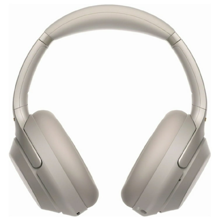 Sony WH1000XM3 Wireless Noise Canceling Over the Ear Headphones with Google Assistant SIlver Deal expo KIt