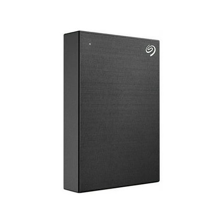 Seagate - One Touch 4TB External USB 3.0 Portable Hard Drive with Rescue Data Recovery Services - Black