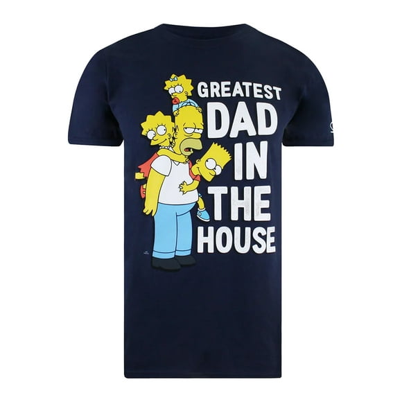 The Simpsons Mens Greatest Dad In The House T-Shirt