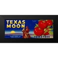 thumbnail image 2 of Vintage Apple Collection 14x8 Black Modern Framed Museum Art Print Titled - Texas Moon Tomatoes, 2 of 5