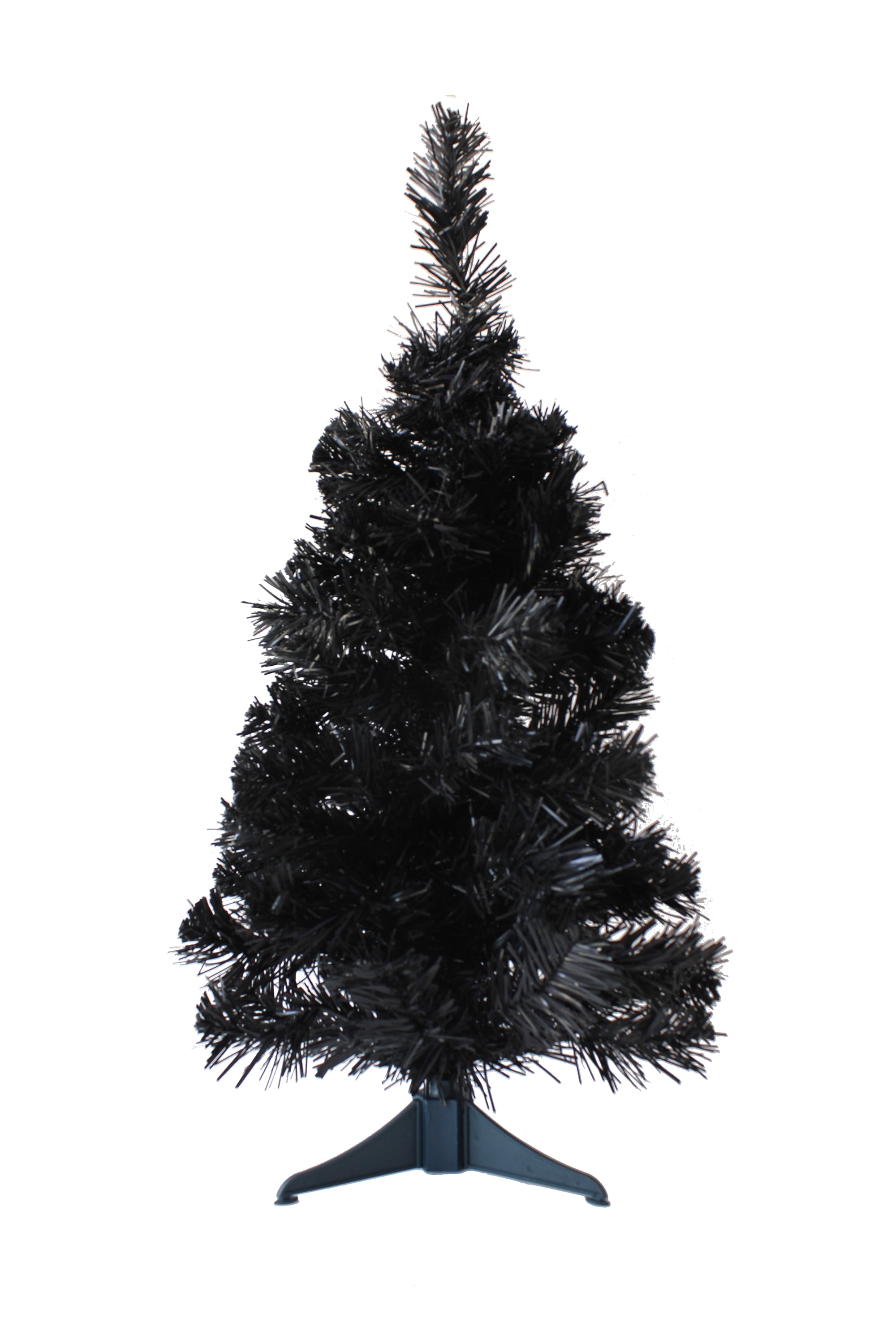 Holiday Time Prelit Pine Christmas Tree 6 5 Ft Black Walmart Com