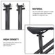 thumbnail image 3 of sweethay Tubo de tija de sillín de bicicleta de montaña de fibra de carbono profesional 33,9mm * 580mm bicicletas poste de asiento de bicicleta de Ciclismo Negro mate sweethay OD023851-02, 3 of 6