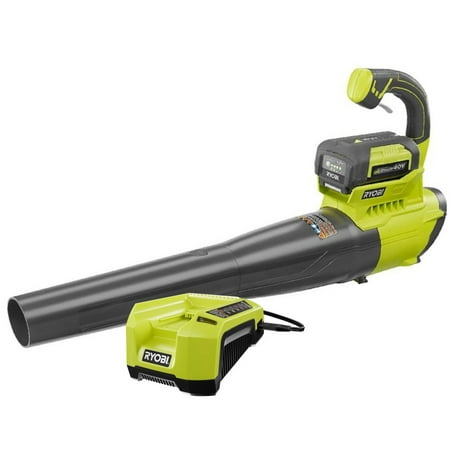Ryobi RY40411 155 mph 300 CFM Lithium-ion Cordless Electric 40-Volt Blower Kit ZRRY40411 Reconditioned
