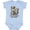 AE-Light Blue, variant on Cute Skunk Animal Boys or Girls Baby Bodysuit