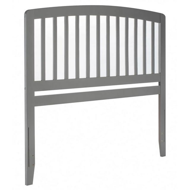 Bowery Hill Richmond King Wood Headboard in Grey