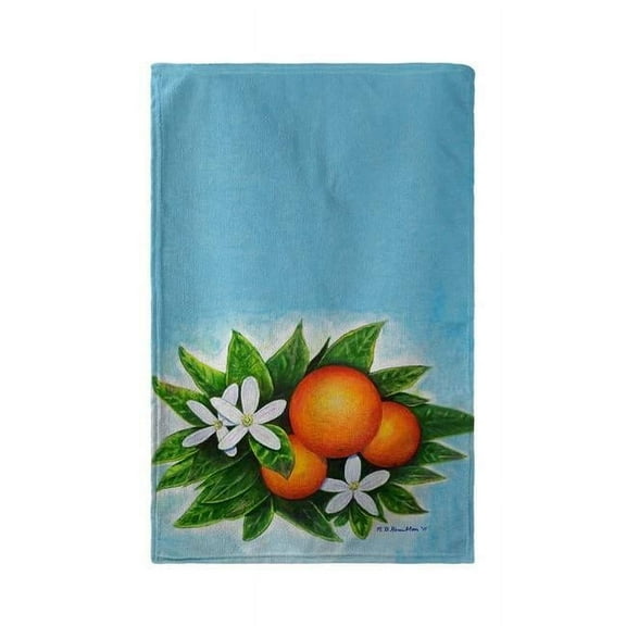 Betsy Drake KT508 16 x 25 in. Oranges Kitchen Towel