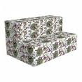 thumbnail image 1 of Botanical Foldable Mattress, Monstera Leaf and Flowers, 74.8" x 39.4", Multicolor, by Ambesonne, 1 of 6