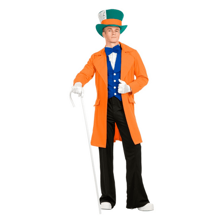 Electric Mad Hatter Adult Costume With Pants