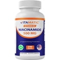 thumbnail image 1 of Suplemento vitamático de niacinamida 500 mg 240 comprimidos, 1 of 8