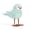 🍒 Blue_Base#2118, variant on Easter Birds Decorations Figurine – Sparkling Couple Resurrection Ornament 16x13x9cm • Table Fireplace Window Display Prop • Festive Home Desktop Decor