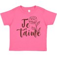 thumbnail image 3 of Inktastic Je T'aime Boys or Girls Toddler T-Shirt, 3 of 5