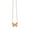 D, variant on Jewelry VerPetridure Ladies Multicolor Butterfly Necklace Crystal Clavicle Chain Pendant