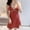 Red, variant on Fazvaoo Sleeveless Nightgowns for Women Chemises V-Neck Thin Padded Nightdress Ice Silk Lace Plain Pajama(Black,Size M-XXL)