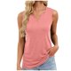thumbnail image 2 of Xuyuer Womens V Neck Casual Cami Sleeveless Camisole Blouses Summer Basic Tank Shirt, 2 of 9