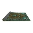 thumbnail image 2 of Ahgly Company Indoor Rectangle Medallion Turquoise Blue Traditional Area Rugs, 2' x 3', 2 of 4