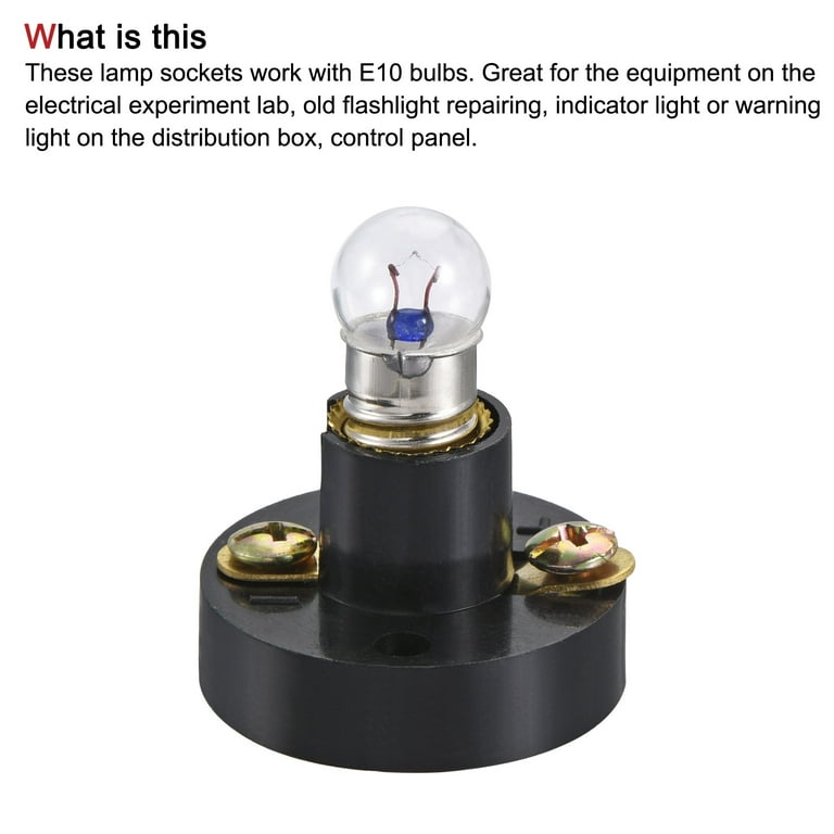 E10 light best sale bulb socket