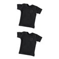 thumbnail image 2 of Tholdsy 1/6 Mens T-shirt Short Sleeved Top Clothes for 12'' Male Action Figure 2piezas Tipo 3, 2 of 6