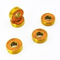 thumbnail image 4 of 4 Pcs 608 2RS Roulement à Billes Hybride Noir Céramique 8*22*7mm Nitrite de Silicium Roulement à Roulettes pour Planche à Roulettes Longboard Doré, 4 of 6