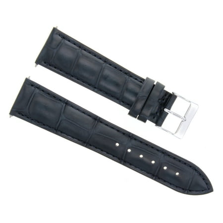 19MM NEW LEATHER WATCH STRAP BAND FOR 36MM ROLEX DATE, DATEJUST DARK