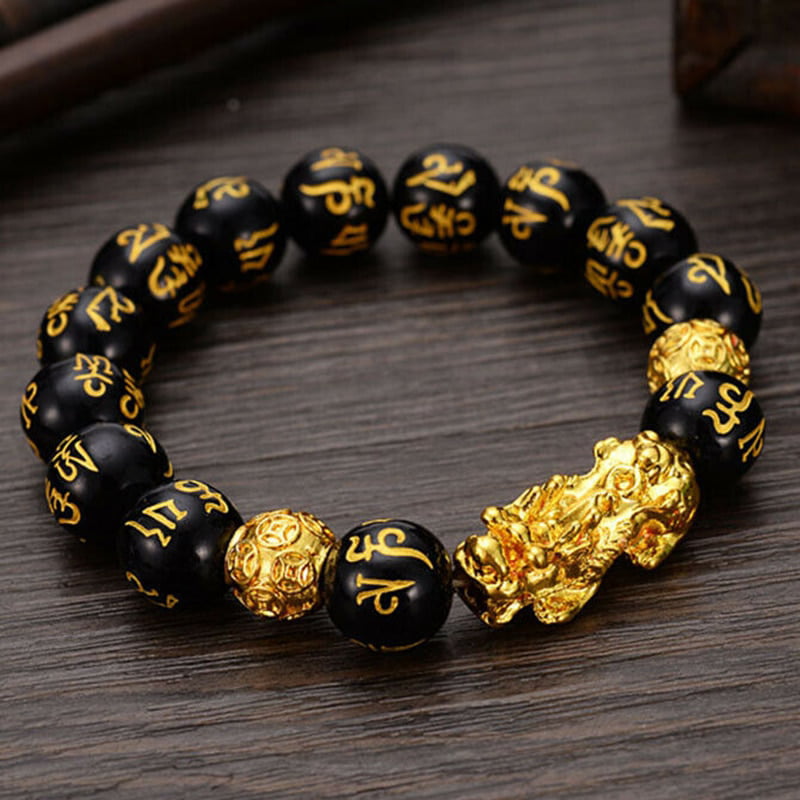Jade Money Animal pixiu & money tree fengshui set Wealthy Lucky gemstone beads