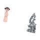 thumbnail image 5 of Estatua de muñeca de resina, estatua tradicional china antigua de niña, estatua de Guan Yin, escultura de Kuanyin, figura de resina hecha a mano, adec, 5 of 8