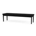 thumbnail image 2 of Amherst Steel Reception Waiting 18.5" 3 Seat Bench / Black Steel / Black, 2 of 3