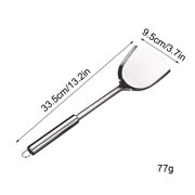 7 Piece Kitchen Utensil Set, Stainless Steel Spatula Set, Cooking Tools Set, Long Handle Spatula, Wok Turner, Kitchen Shovel, Non Stick Cookware Utensils