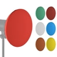 thumbnail image 1 of 7pcs 42cm Photography Light Shade Cloth Soft Diffuser Cover Blue/Red/Green/White/Yellow/Brown/Purple Compatible for Studio Strobe Bowen Mount Standard Reflector, 1 of 7